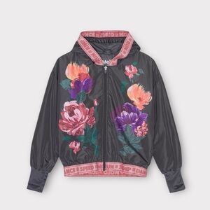 EUC Molo Hoodie “Ophelia Flower Jacket” Girls Sz 9/10